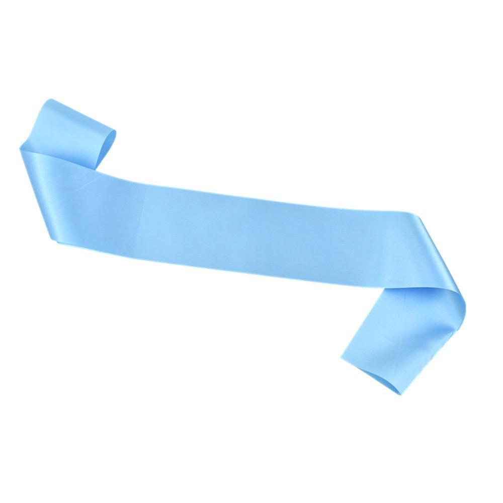 DIY Blank Satin Sash Belts Shoulder Straps with Multi-Color Options for Graduation, Parties & Events