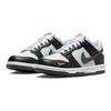 Nike Dunk Low GS Black Bright Mandarin Kids Sneakers Light-Silver Medium-Ash FN7784-001
