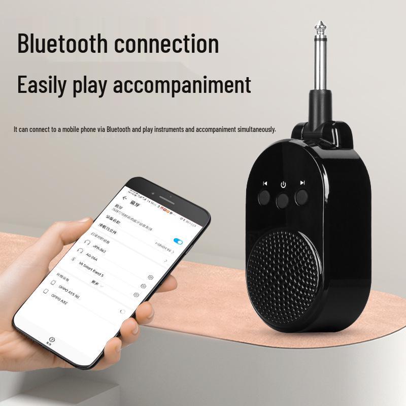 Мини-усилитель Bluetooth для духовых электроинструментов с USB-накопителем