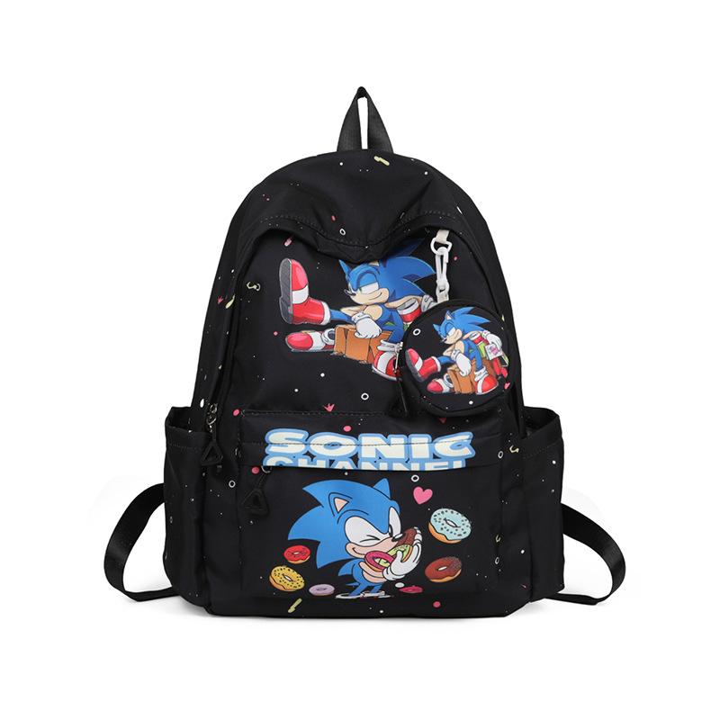 Large Capacity Primary School Students Make-Up Schoolbag Cartoon Cute Foreign Style Printing Boys And Girls Backpack Children'S Backpack