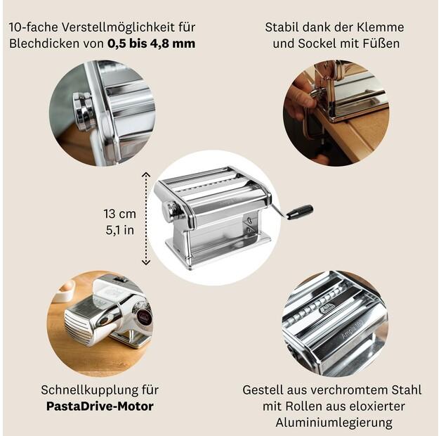 Pasta Machine Marcato Ampia 180