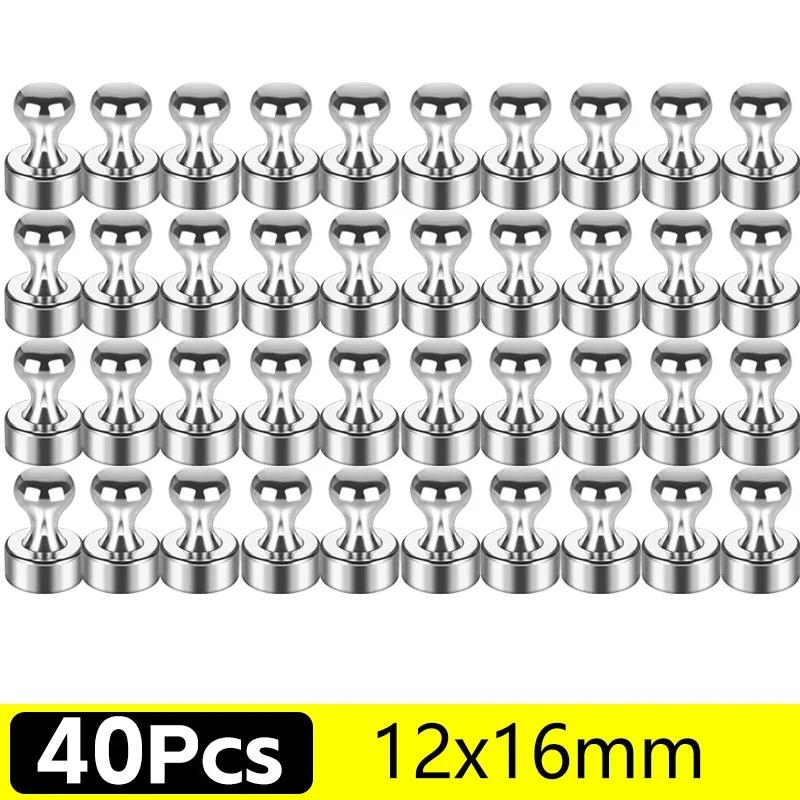 Многофункциональные Металлические Сильные Магнитные Кнопки-Магниты Магнитные Кнопки для Доски Холодильника Канцелярские Кнопки для Офиса Школы Дома