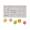 Versatile Silicone Mold for Fondant Chocolate Rose Leaf Sunflower Design Nonstick Cake Baking Tool for Kitchen and Party Use