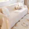 Solid Color Chenille Sofa Towel Full Cover Sofa Cushion Cover Cloth Cover Towel Sofa Cover Cover Four Seasons General Purpose