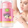 3 IN 1 Deodorant Stick with Natural Aroma for Armpits/Hands, Daily Discreet Fragrance Management