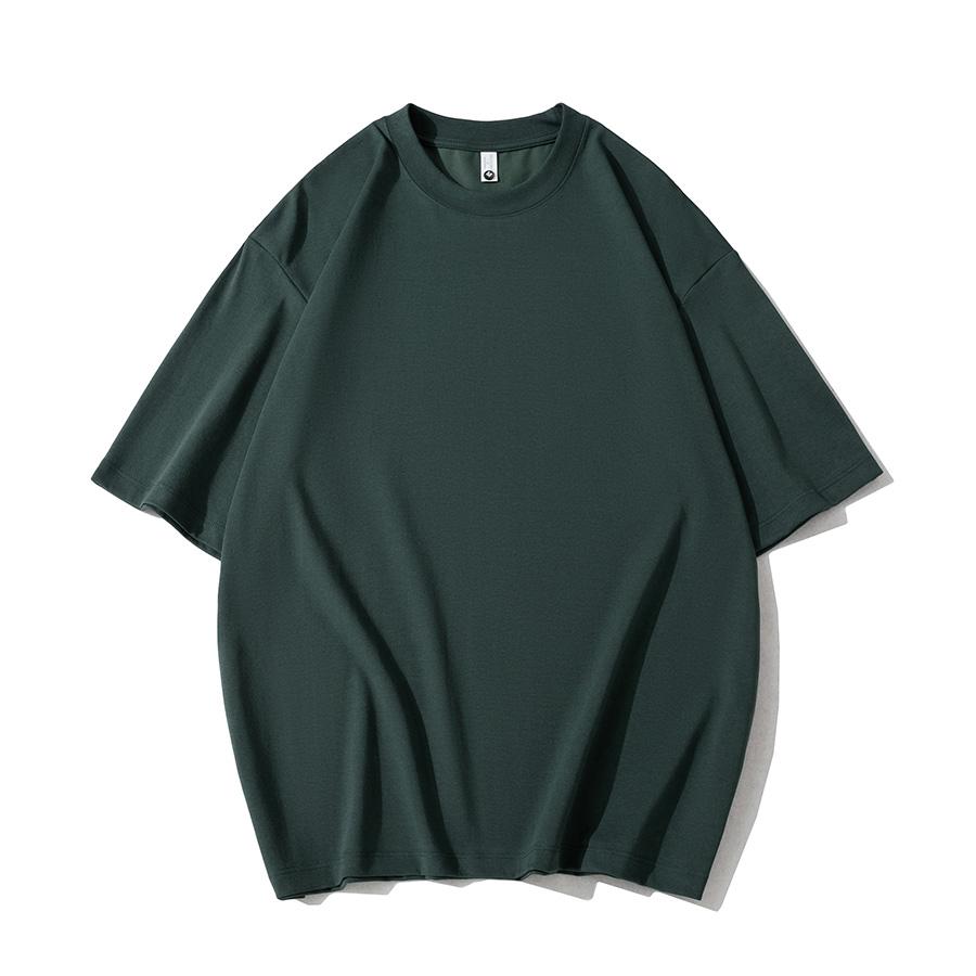 Мужская однотонная футболка свободного кроя Harajuku