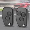 Modified Car Key Shell Flip Car Key Case for Renault/Dacia/Modus/Logan/Clio/Espace/Nissan Car