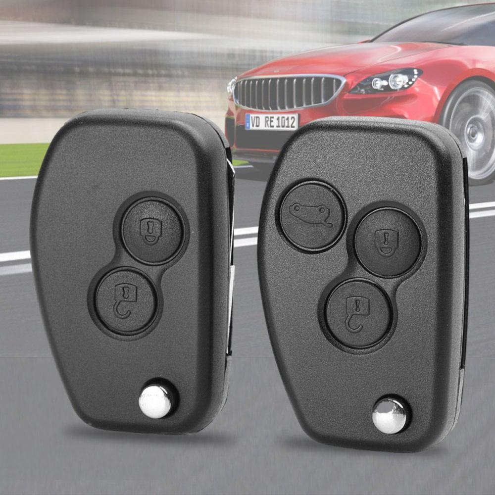 Модифицированный чехол для дистанционного ключа от машины, чехол для дистанционного брелока для автомобиля Renault/Dacia/Modus/Logan/Clio/Espace/Nissan