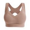 Seamless Bra for Women Push Up Sport Bra Yoga Bras Sexy Cross Back Brassiere Wireless Comfortable Bralette M To 4XL