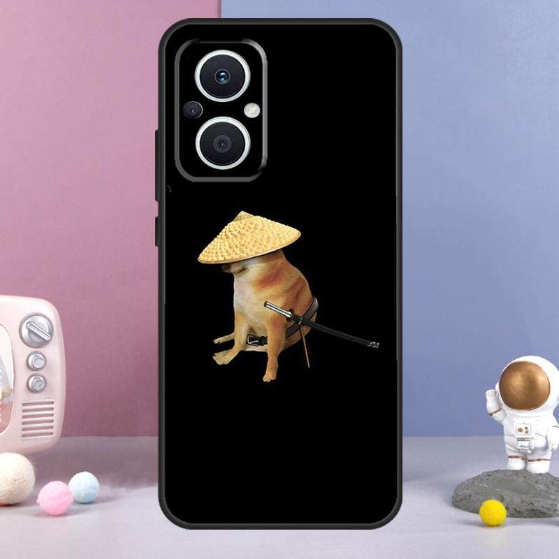 Cheems Doge Funda For OPPO Reno 13 F 11F 12F 14F 10 11 12 14 Pro 7 8 Lite OPPO Find X6 X5 X8 X9 Pro Case