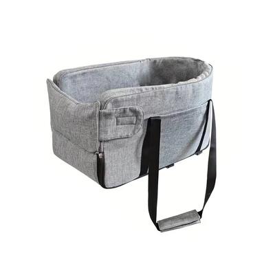 Автокресло для домашних животных, кровать для собаки, водонепроницаемый дизайн, автомобильные подлокотники, гнездо для маленьких собак, переднее грязе...