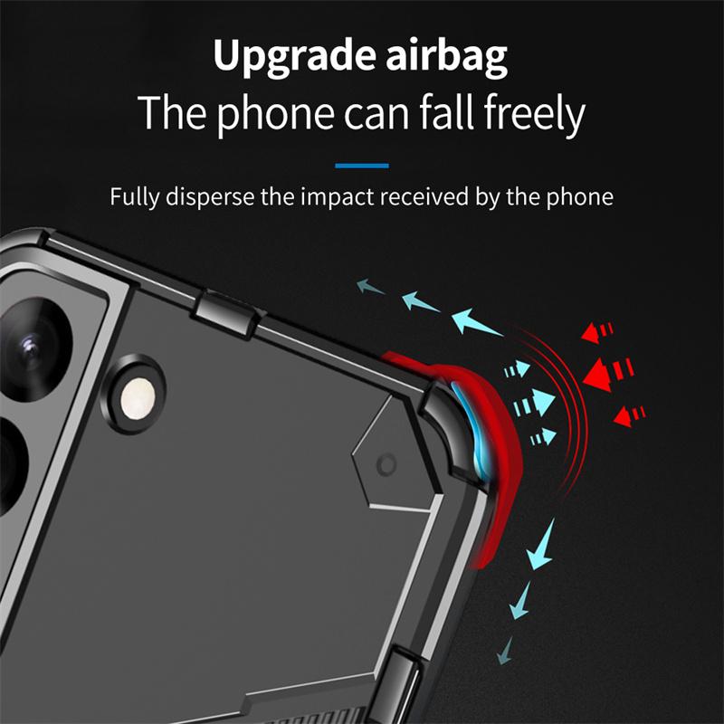 For Samsung Galaxy S22 S 22 Ultra Case Anti Shock Kickstand Magnet Armor Phone Cases For Samsung S22 Plus S22Plus Back Cover