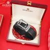 New Leather Casual Men's Automatic Buckle Needle Free Waist Belt Retro Fashion Cowhide Belt Gift Box