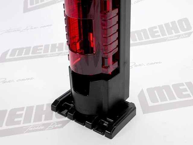 MEIHO Rod Stand Light Clear Red x Black BM-300