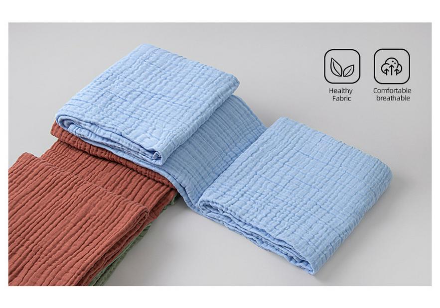 Six-Layer Pure Cotton Gauze Summer Blanket & Towel Quilt