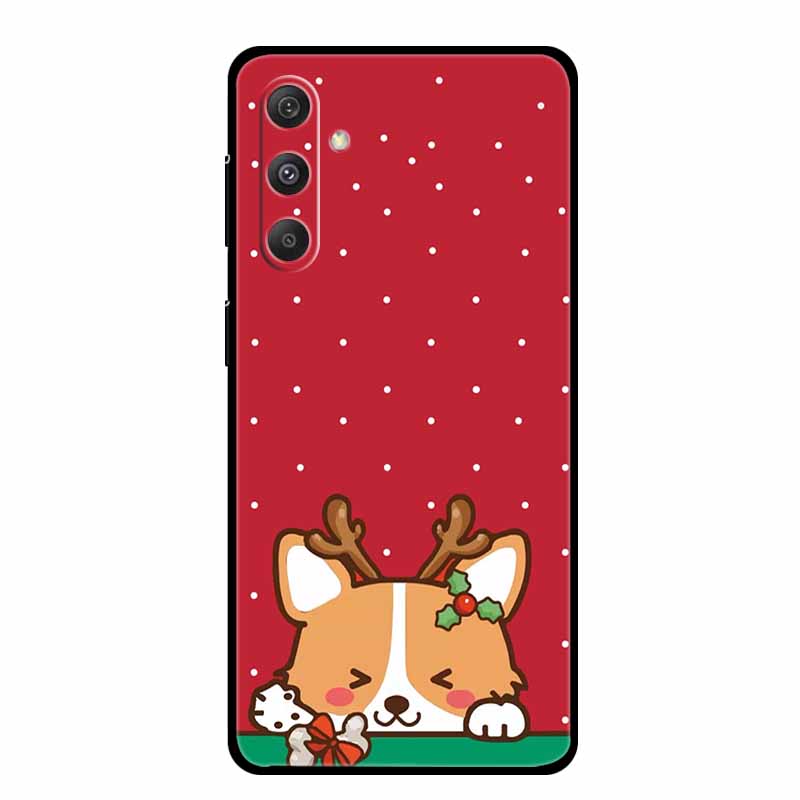 Christmas Case For Samsung S24 S23 S22 S21 Plus FE Ultra 5G Cover S23 Plus Soft Silicone TPU Phone Case For Glaxy S23 Plus 5G