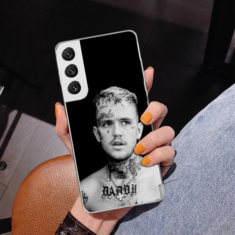 Чехол для телефона певца Lil Peep для Samsung Galaxy S24 S25 Edge S26 Ultra S23 S22 S21 Plus S20 FE + Чехол с персонализированной печатью Galaxy S