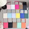 Candy Color Ultra Thin Skin Feel PC Hinge Protect Case for Samsung Galaxy Z Flip 8/7/6/5/4/3 Anti-Fingerprint Anti-drop Cover