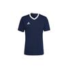 Entrada 22 Jersey Logo Print Crew Neck Short Sleeve Soccer Shirt Men Tops Navy-Blue HE1575