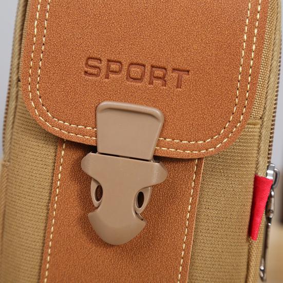 Поясная сумка для активного образа жизни, холщовая сумка для телефона на пояс из искусственной кожи с застежкой-молнией, сумка для путешествий и активного отдыха