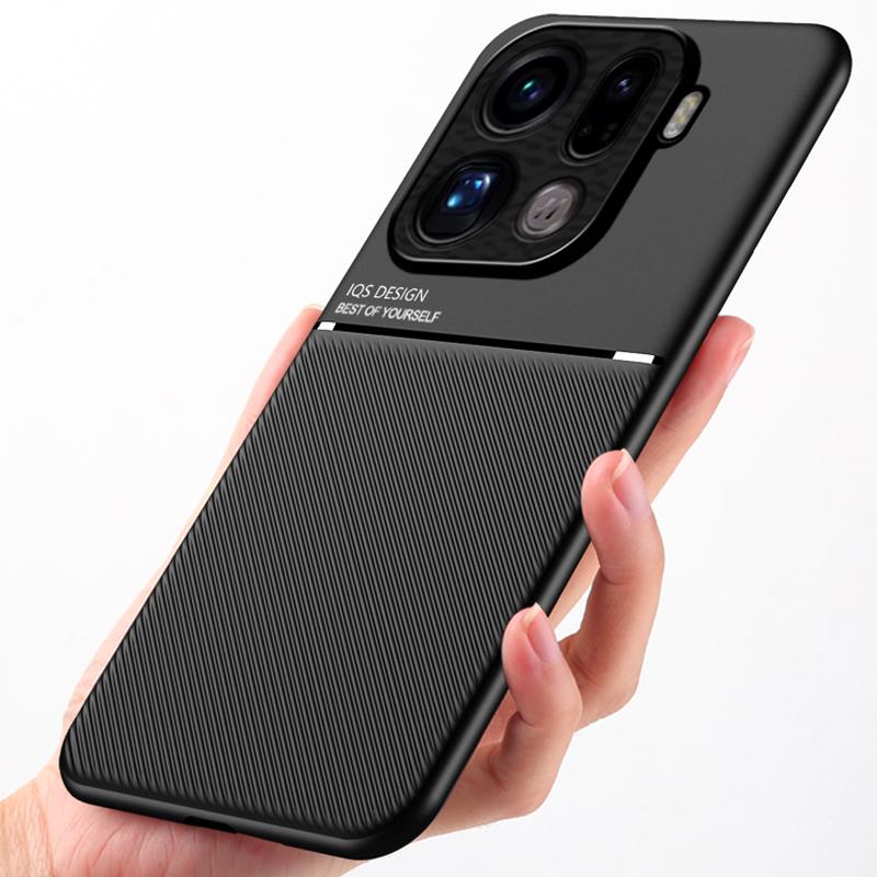 Текстурированный магнитный чехол для телефона OPPO Find X9 X9 Pro с полной защитой четырех углов, противоударный и устойчивый к падениям