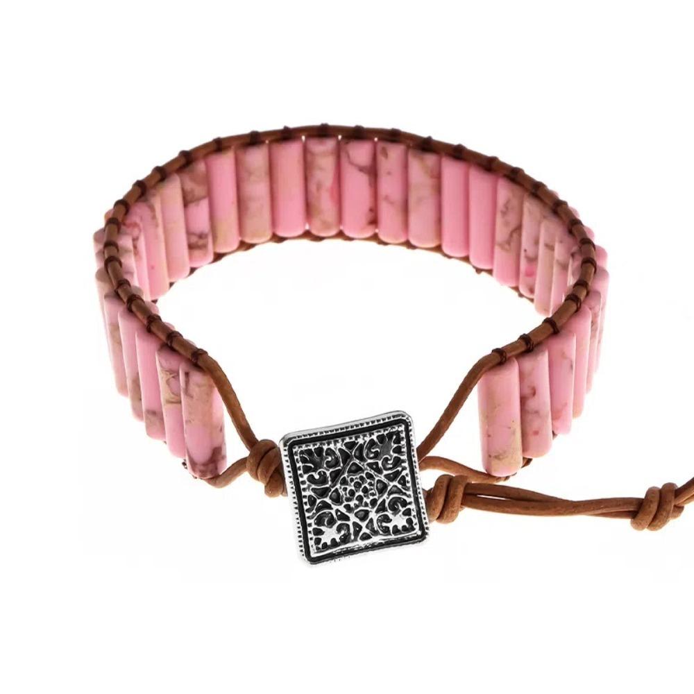 Браслеты с подвесками, плетеные браслеты, украшения для рук, браслет-манжета в богемном стиле, браслет с радужным камнем, женский