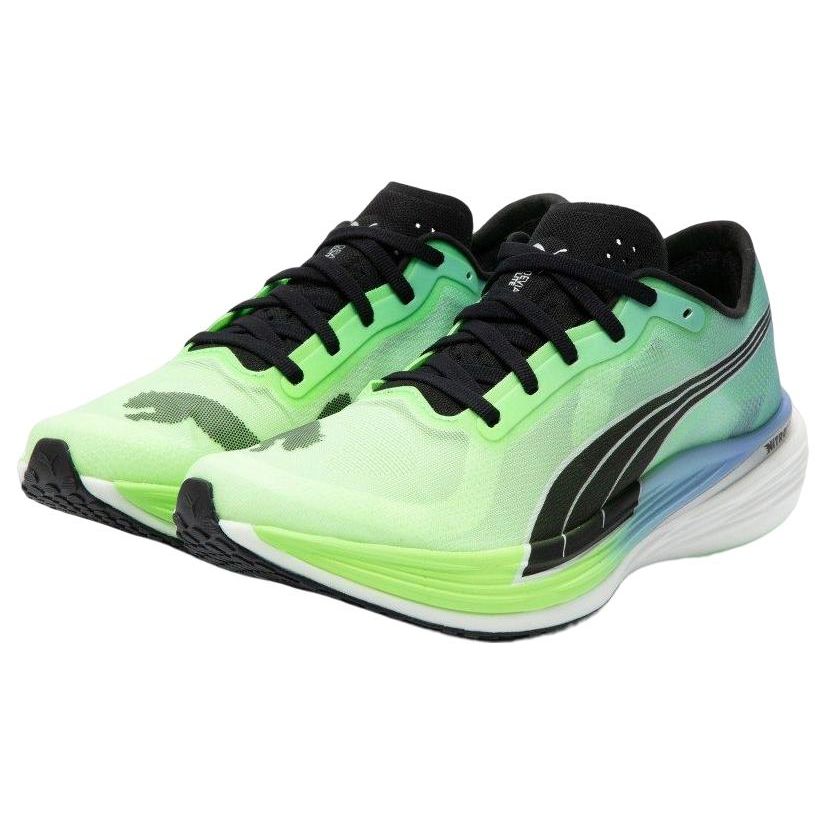 Puma Кроссовки Deviate Nitro Elite 2 Fizzy Lime Royal Sapphire Женские Синий Черный 377787-01