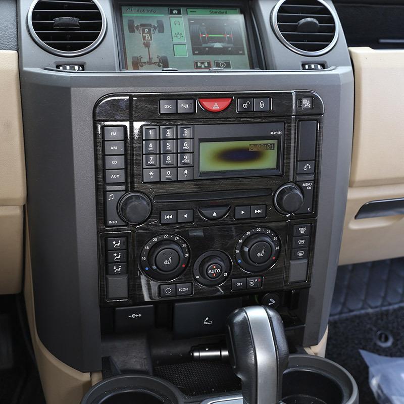 Для Land Rover Discovery 3 LR3 2004-2009 ABS Автомобиль Центральное Управление Кнопка Режима Рамка Декоративная Наклейка Автомобильные Аксессуары