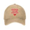 Be Like Poland Polska Polish Flag Trucker Hat Outfit For Unisex Baseball Caps Vintage Wear Snapback Caps Adjustable
