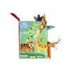 0-36M Baby Early Learning Toy Tail Cloth Book Parent-child Interactive Sound Paper Puzzle Cloth Book Rattle
