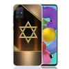 Чехол для телефона со звездой Давида для Samsung Galaxy A52 A32 A22 A12 A02S A50S A30S A51 A31 AA71 Note 20 Ultra 10 S10 Plus Gal