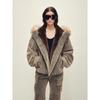 CHIC PARKA Removable Fox Fur Collar Down Parka