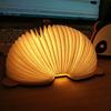 Christmas Creative Gifts Wooden Book Light Lamp Paper Lamp For
