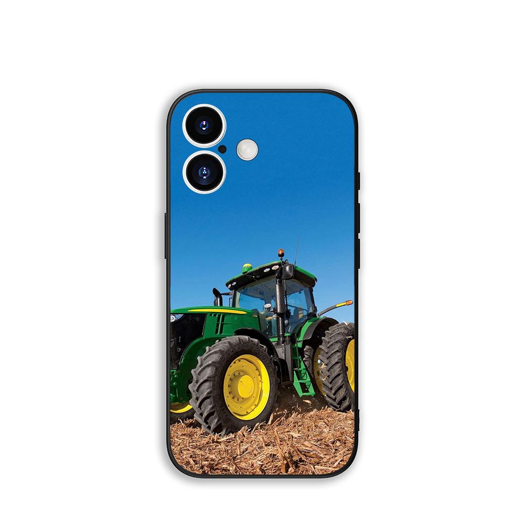 Для Samsung Galaxy S25 S24 S22 S23 FE Ultra Plus A56 A05 A06 A15 A16 A55 S7 Edge Чехол для телефона Фермы Транспортные средства Тракторы Корпус
