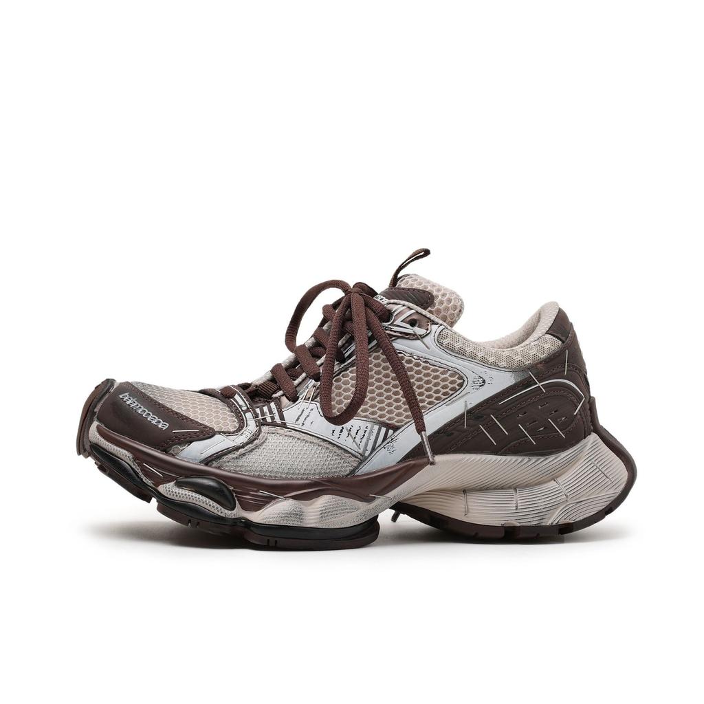 Кроссовки-степлеры dad shoes в европейском стиле, осенние, ретро, старые, полированные, на толстой подошве, дышащие сетчатые кроссовки