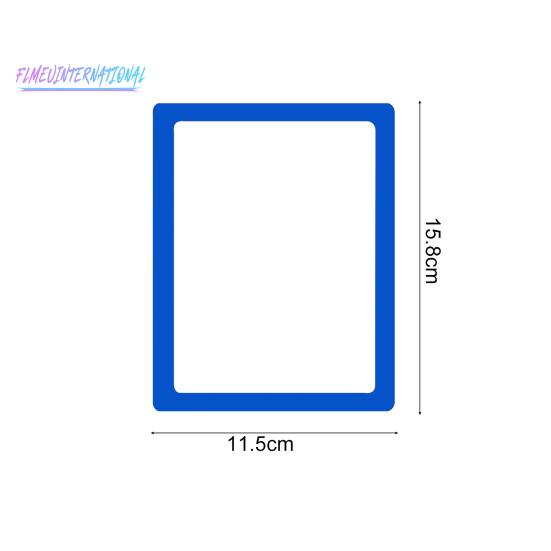 2 шт. Магнитная фоторамка-сильная гибкость, гибкая гладкая поверхность, магнитный держатель для фотографий, декор для холодильника, товары для дома