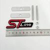 3D Metal Logo ST Line Badge Car Trunk Front Grill Emblem For Ford Focus MK4 PUMA Mondeo Kuga Fiesta ST Line Sticker Accessories