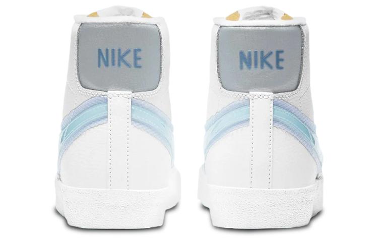 Nike Кроссовки Blazer Mid 77 White Glacier Blue Женские DD0502-102