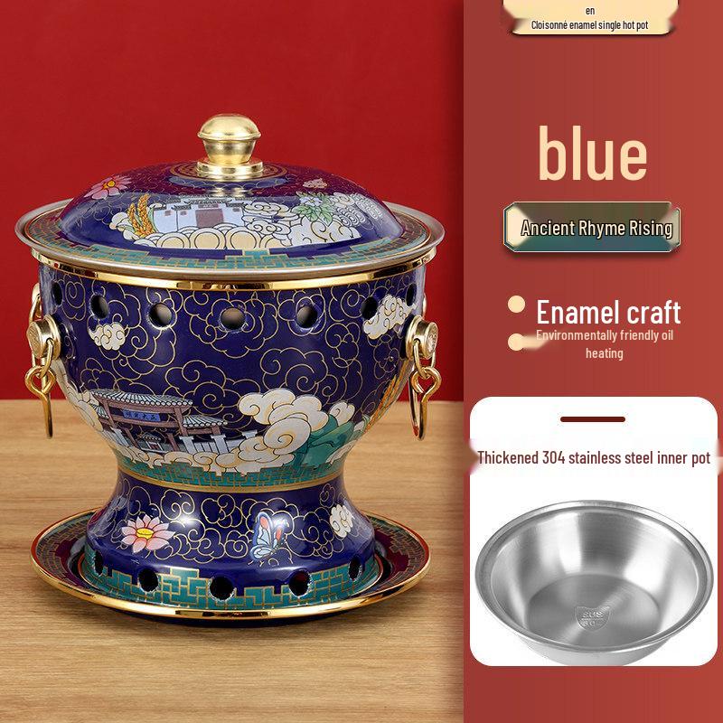 Yuzhu Xun Premium Single-Person Copper Hot Pot