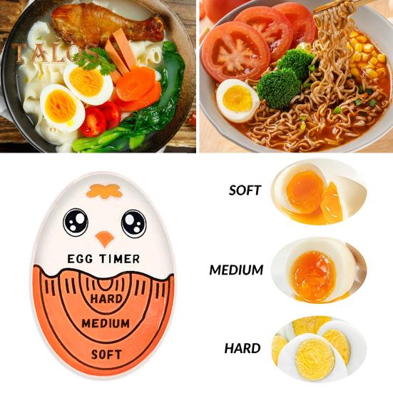 Таймер для изменения цвета яйца, пищевой термочувствительный, точный, мягкое, среднее, сваренное вкрутую яйцо, мини-индикатор, таймер, кухонные гаджеты
