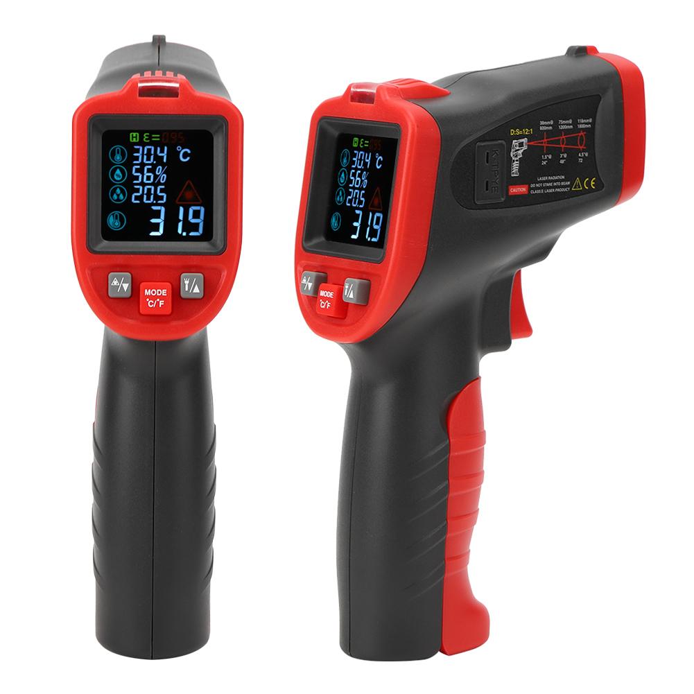 WT323C ‑50 celsius ‑650 celsius Industrial Infrared Thermometer Handheld Temperature Tester