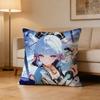 K-Kamisato A-Ayaka Pillow Case For Sofa Living Room Home Office Decor Protective Cover