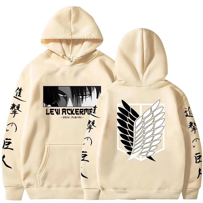 Японские аниме толстовки мужские повседневные харадзюку хип-хоп с круглым вырезом с длинным рукавом пуловер осенне-зимние флисовые толстовки