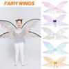New Gift Girls Fairy Wings Costume Accessories Party Favor Cosplay Costume Dress-Up Wings Butterfly Cicada Wing Fairy Wings