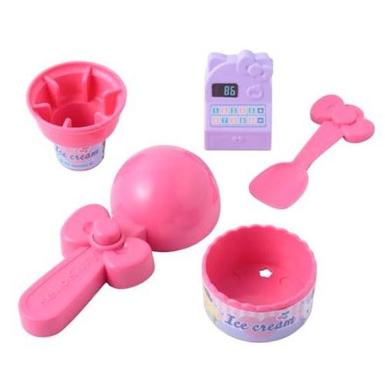 Maruka Sanrio Characters Ice Cream Shop Shopping Set Toy Role Play 3 Years Up 195917