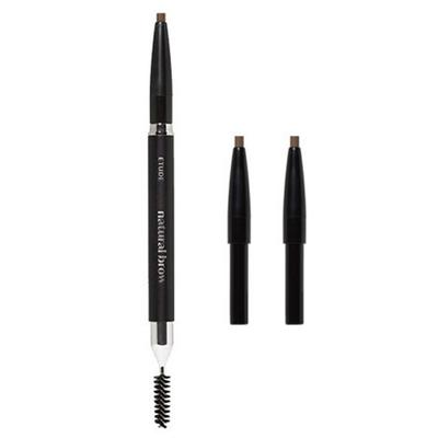 Карандаш для бровей Natural Brow Auto Pencil 0,18 г + набор из 2 стержней, нет. 1 мокко коричневый, 1 набор
