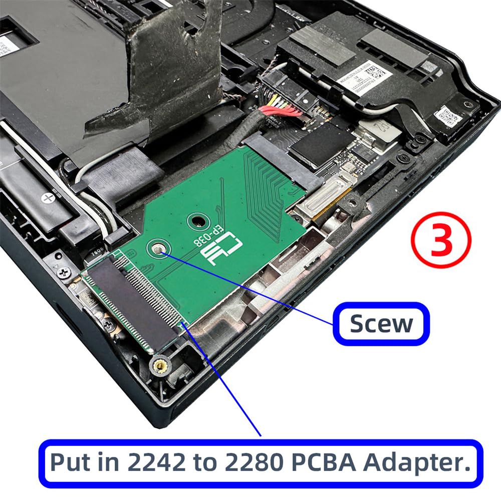 Xiwai NGFF NVMe 22x42 мм на 22x80 мм Папа-Мама Расширение SSD Совместим с Game Boy Адаптер PCI-E 4.0 M-Key, Go,