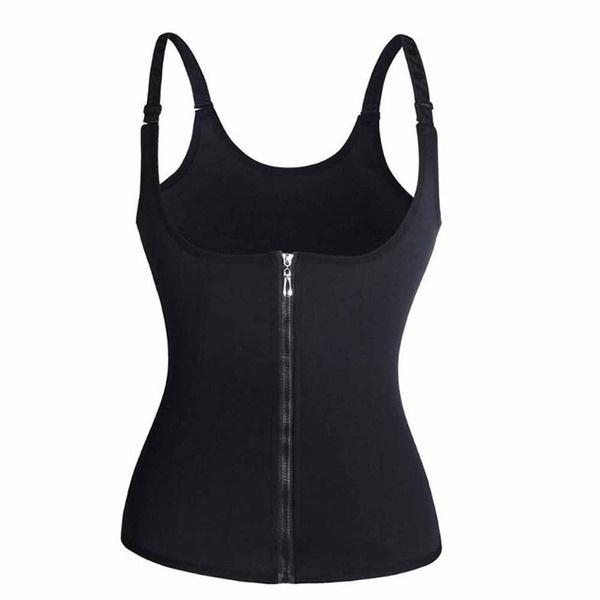 Fashion Bodysuit Women Slimming Zipper Waist Trainer Fashion Body Shaper Tummy Waist Shapers Shapewear Tops