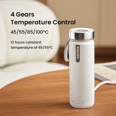 Электрический чайник AWP2799 Чашка для электрического чайника 2-в-1 Дизайнерская бутылка с кипячением и вакуумной изоляцией