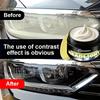 Automotive Headlight Repair Wax – Headlight Refurbishing Polish. Repairs yellowing, oxidation and hazing for brighter illuminati